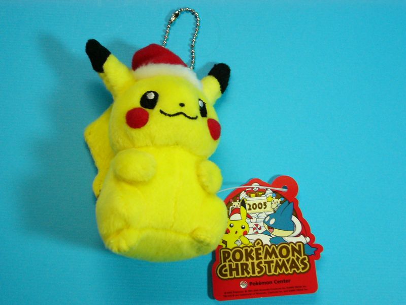 ポケモン サンタクロース ピカチュウ キーチェーン ポケモンセンター