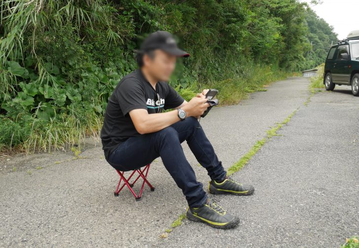 PROX 猿の腰かけ：釣りに・アウトドアに・行列の待ち時間に…軽量携帯用