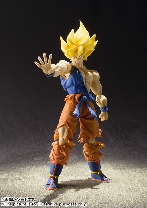 s.h.figuartsサイズ ドラゴンボール スーパーサイヤ人5 孫悟空 s.h.