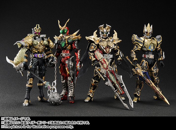 d*3様 仮面ライダーsicギャレンキングフォーム＆レンゲルキングフォーム