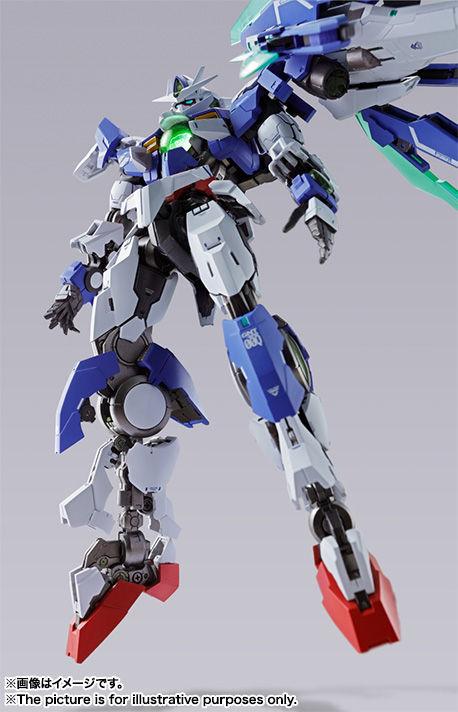 メタルビルド L BUILD ダブルオークアンタフルセイバー METAL BUILD