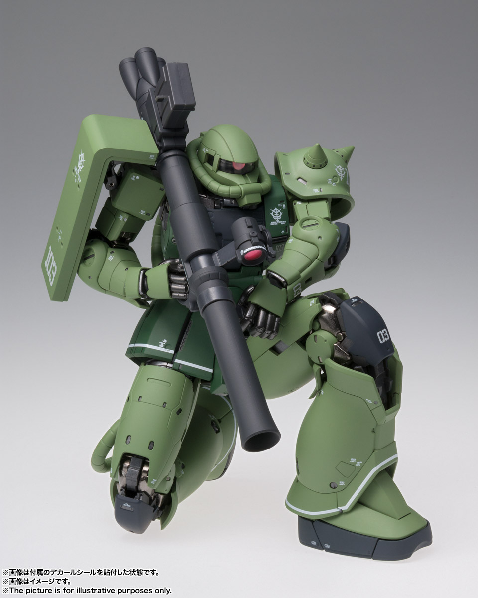 GUNDAM FIX FIGURATION METAL COMPOSITE MS-06C ザクII C型 | 魂ウェブ