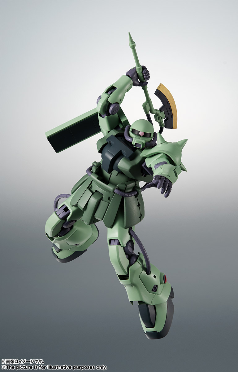 ROBOT魂 ＜SIDE MS＞ MS-06F-2 ザクII F2型 ver. A.N.I.M.E. | 魂ウェブ