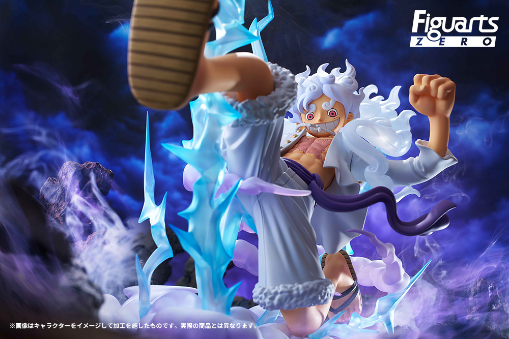 フィギュアーツZERO』『S.H.Figuarts』に〝ギア5〟ルフィが登場！各