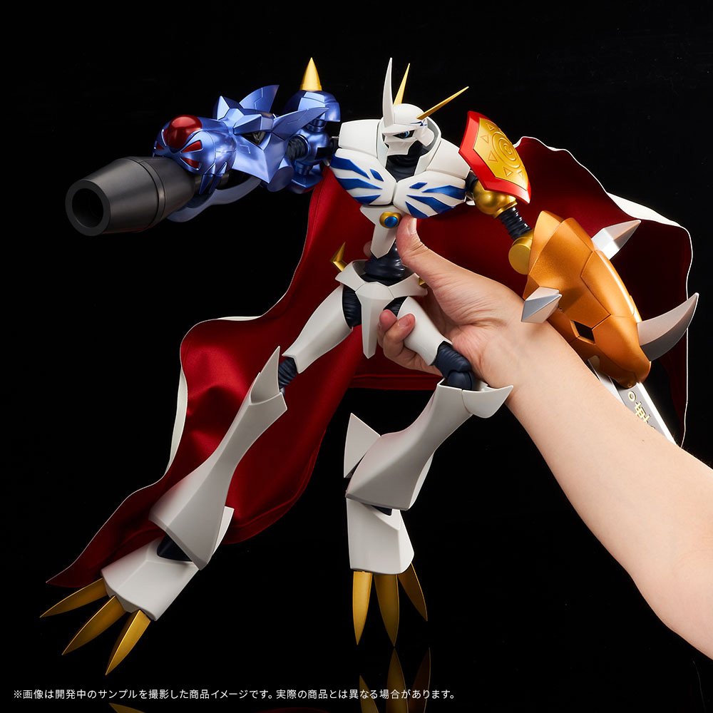 超巨大アクションフィギュアで聖騎士降臨！「DYNACTION オメガモン」ご