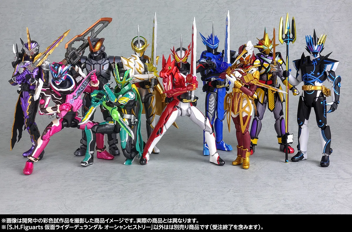 十剣士ついに集結！！−5月9日（金）魂ウェブ商店受注開始「S.H.