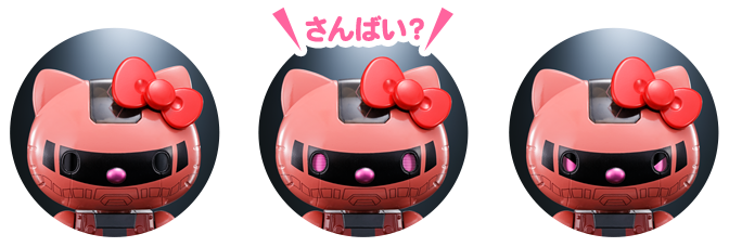 超合金 ガンダム☆ハローキティ サンリオシリーズスペシャルページ