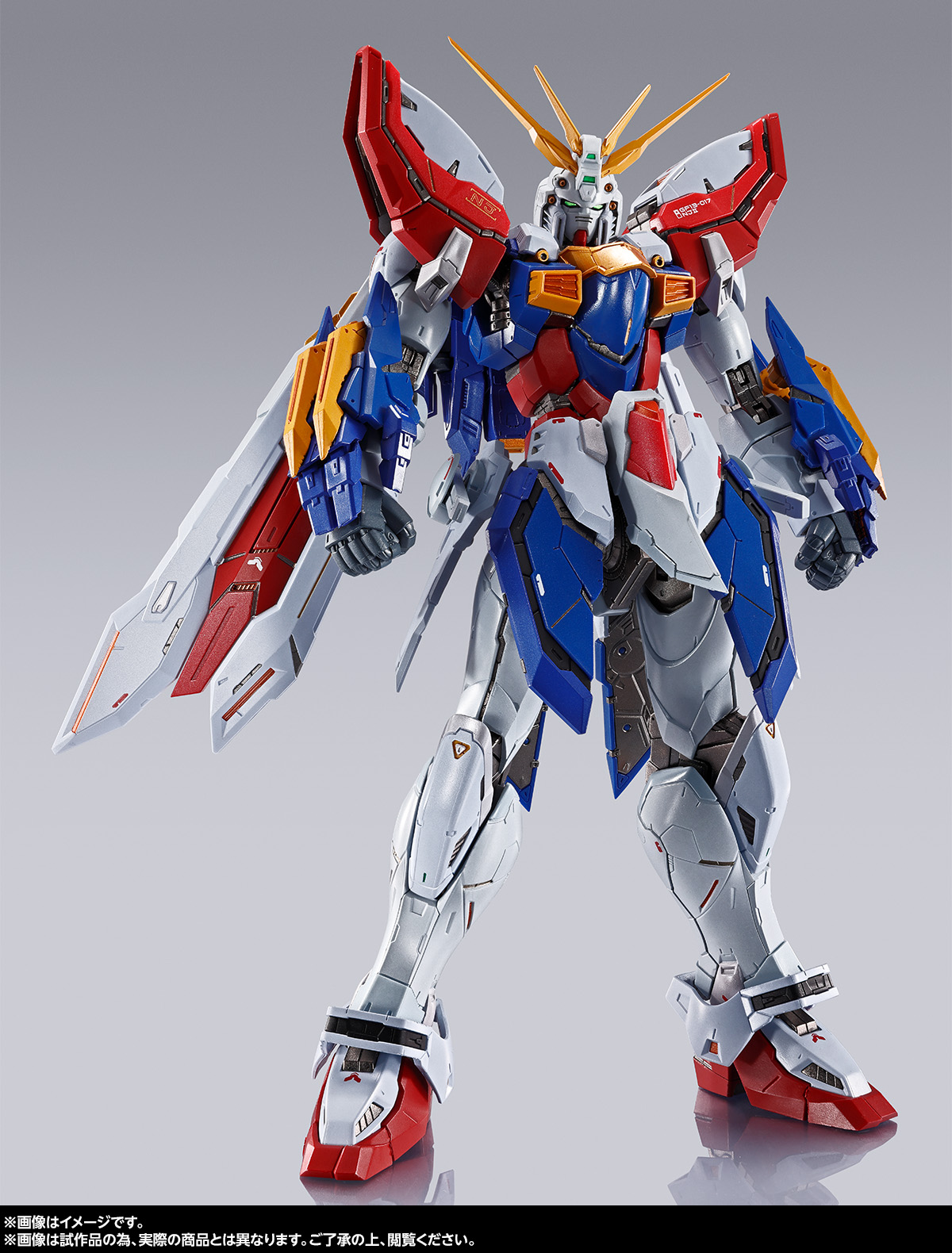 METAL BUILD メタルビルド ゴッドガンダム&ゴッドガンダム弐