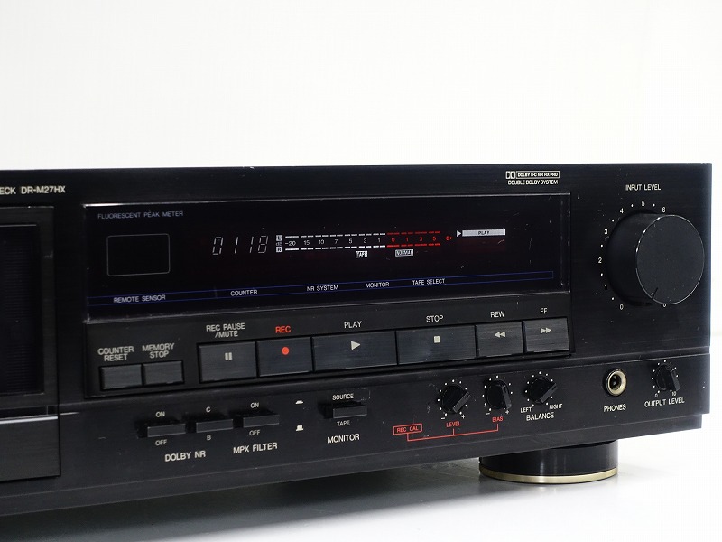 △▽DENON DR-M27HX カセットデッキ デノン△▽008882028J△▽ DENON