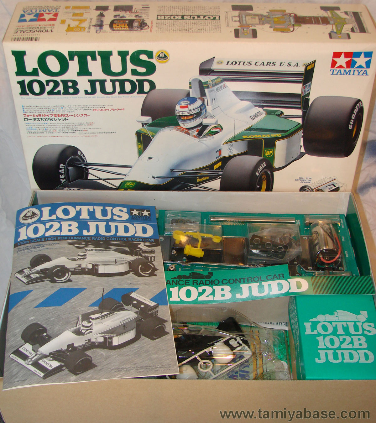 Tamiya LOTUS 102B JUDD ラジコンカー タミヤ 1/10RC チーム ロータス