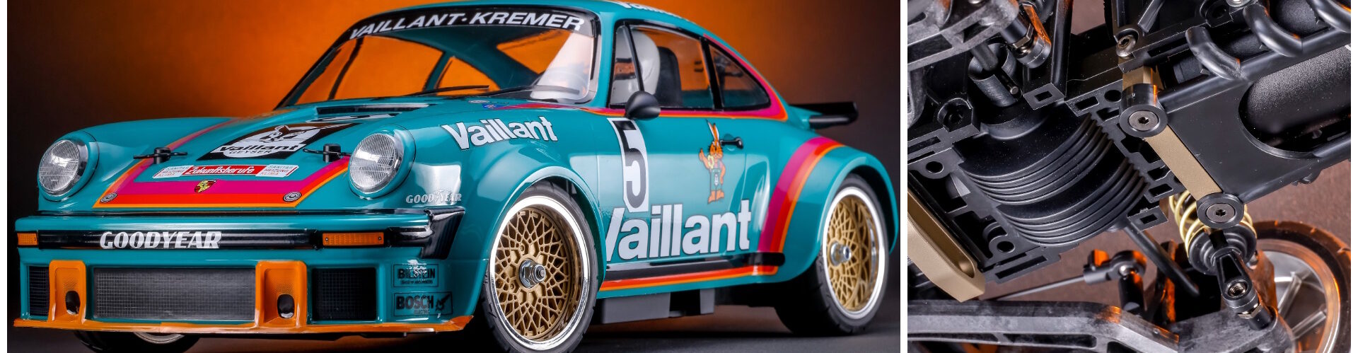 Tamiya Porsche 934 RSR 10th Anniversary TAMICO Vaillant Limited