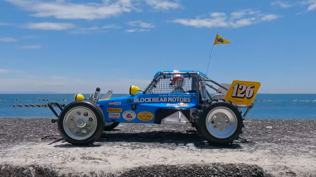 First video of Tamiya 58695 Wild One Off-Roader Blockhead Motors