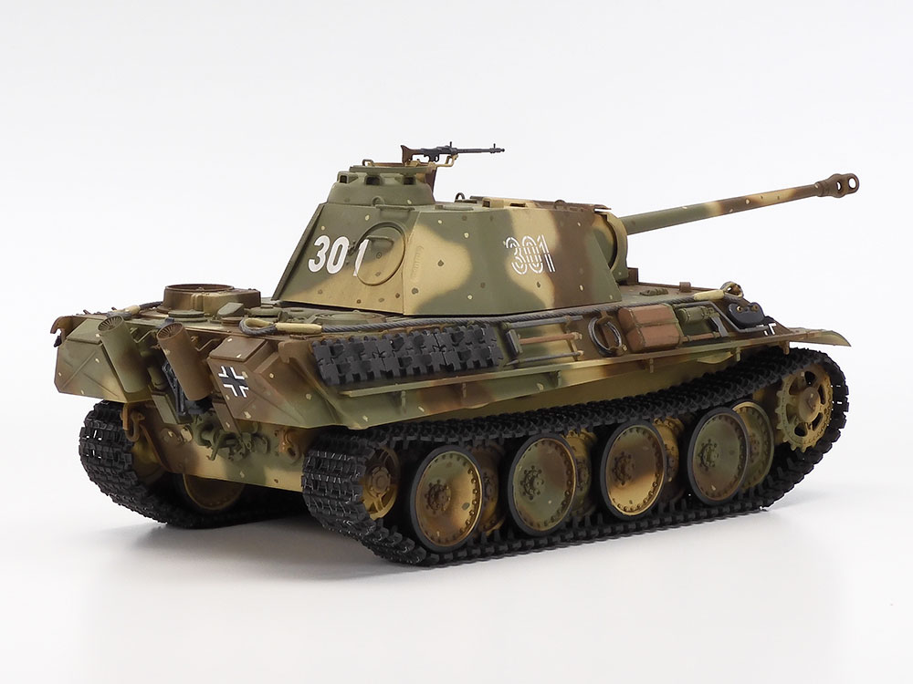 1/35RC ドイツ戦車 パンサーG 後期型 (専用プロポ付き): RCモデル