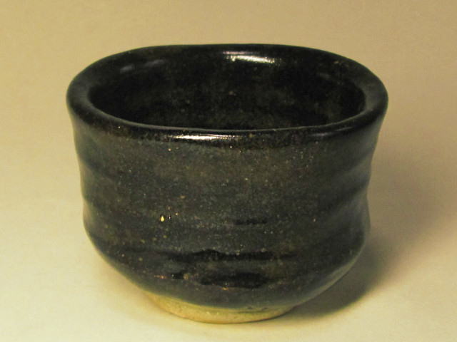 904『黒織部 ぐい呑』と /骨董品 古美術 古玩 アンティーク 2025年最新