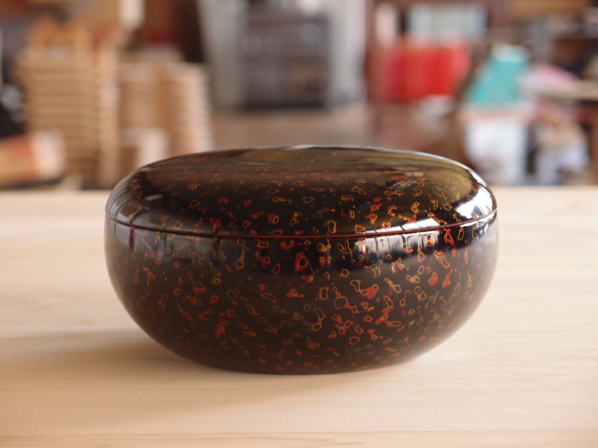 TSR-1001] 菓子器 すみれ | 津軽塗たなか オンラインストア