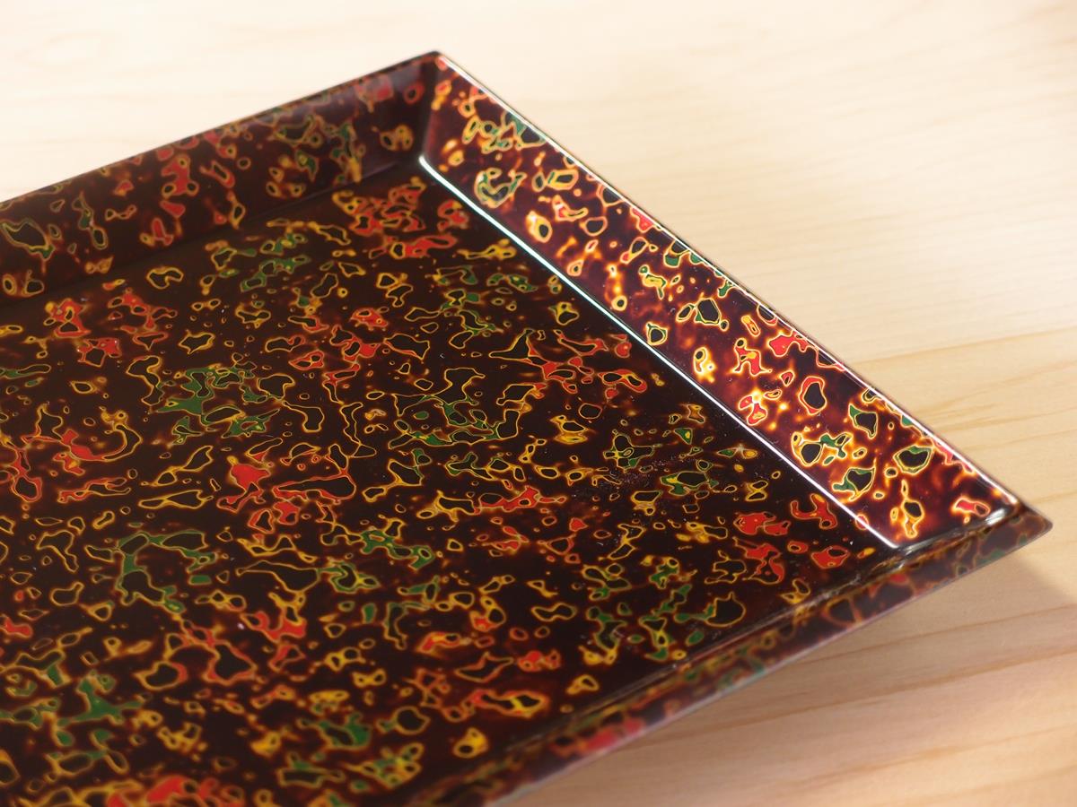 津軽塗 漆器 四角い盆 5枚セット 盆・トレイ」カテゴリーの一覧｜津軽