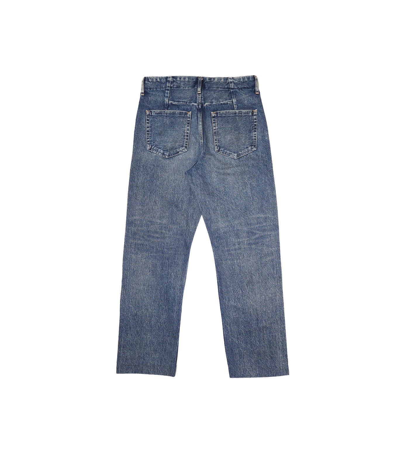 STRAIGHT JEAN TROUSERS - 60's BLUE – TANAKA
