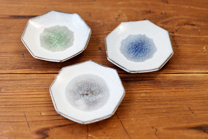 信水窯】八角豆皿/ガラス釉 | 【丹波のイロドリ】丹波焼(陶器)の公式