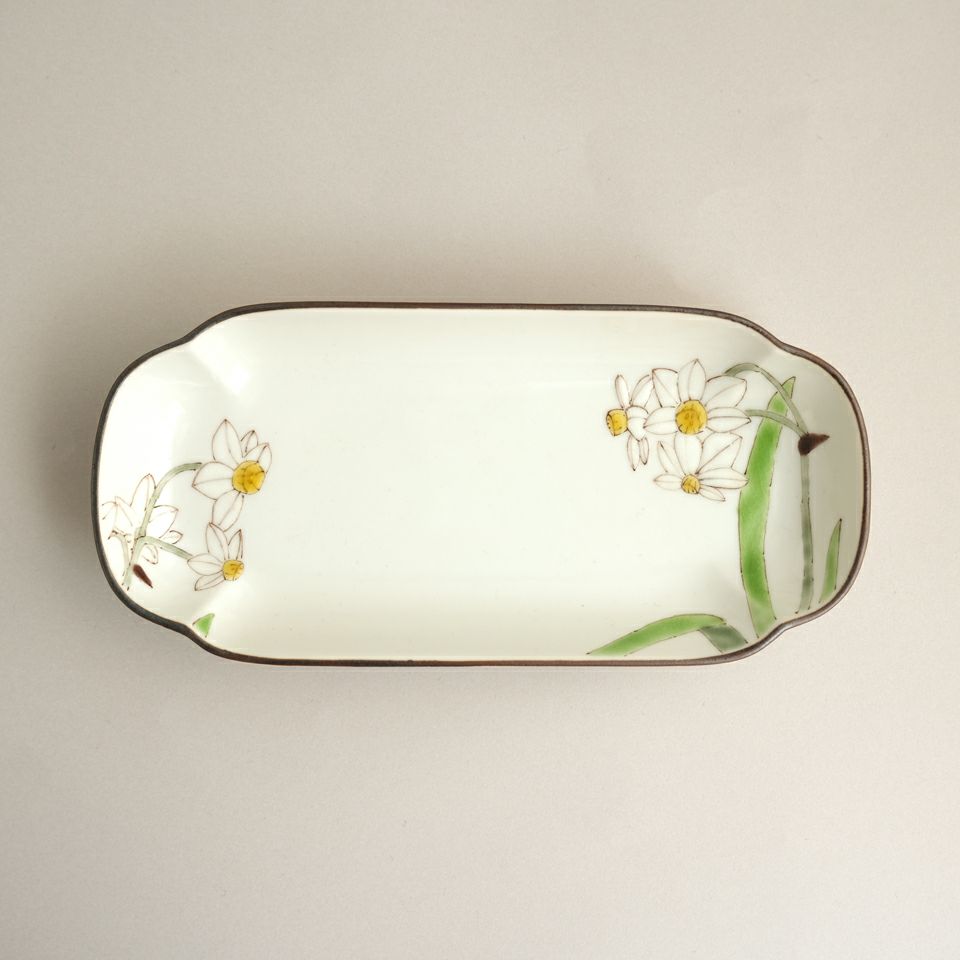 京焼乾山写し水仙鉢2セット 在庫リスト - 乾山写し水仙鉢 - 陶芸の店