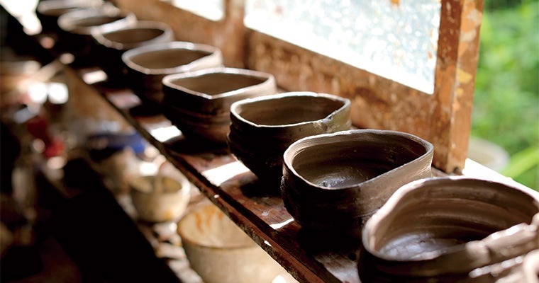 辻村史朗 信楽ぐい呑 信楽焼 伊賀焼 辻村史朗のぐい呑 — Kami Ya Co