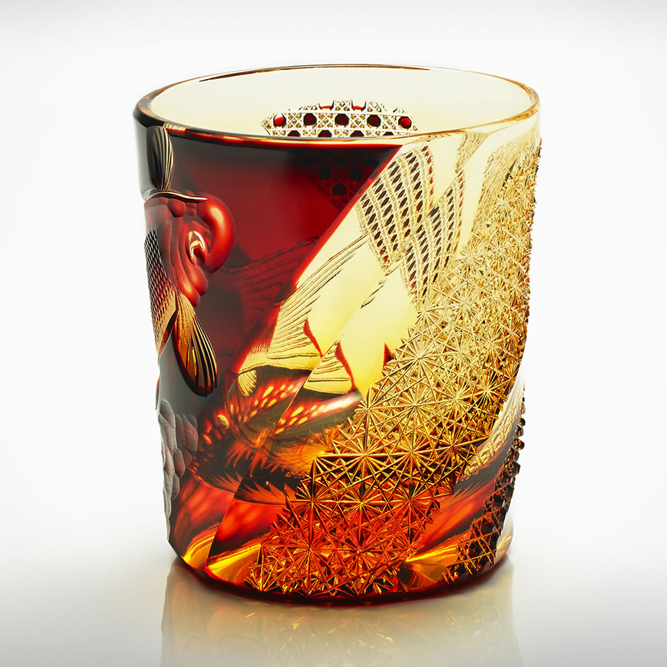 清流 ◇ ロックグラス｜江戸切子 切子や