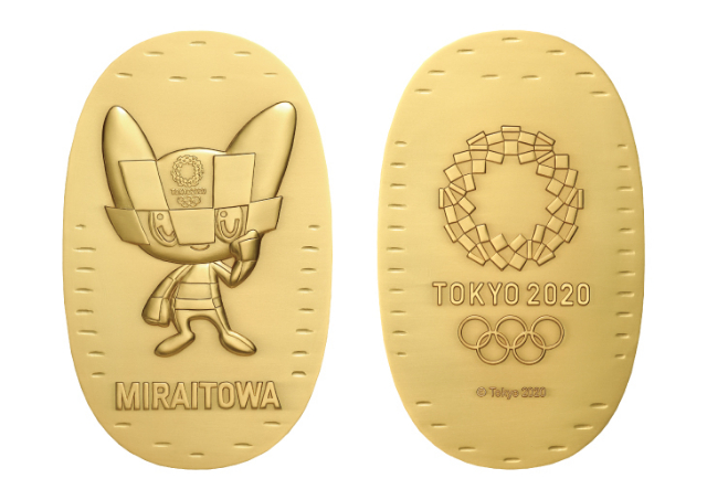 純銀製】2020年東京オリンピック ミライトワ記念小判 TOKYO2020