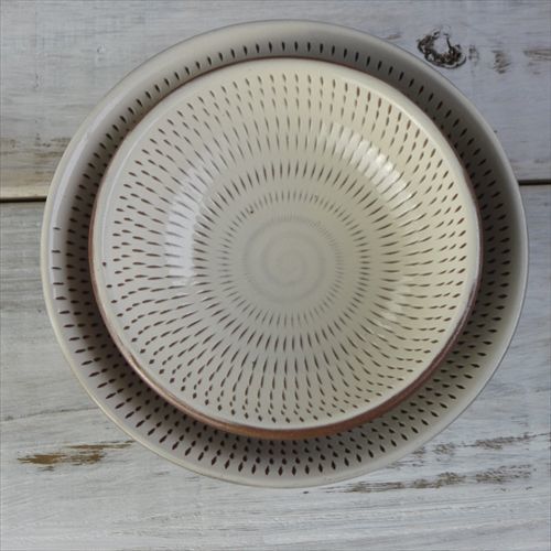 小石原焼/やまさん柳瀬窯/飛鉋 小鉢/Φ12.3 X H4.6cm - テーブルライフ