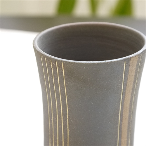 丹波立杭焼き傘立て花瓶