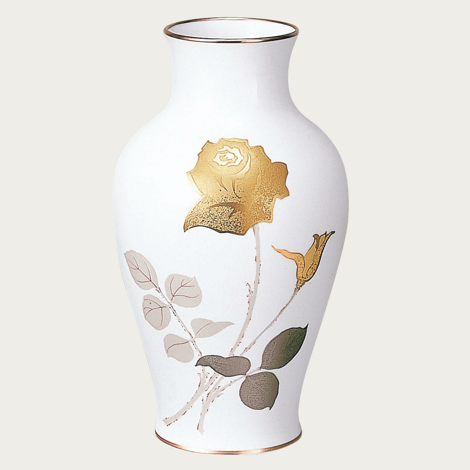 大倉陶園］金蝕バラ 36cm花生 | ノリタケ食器公式オンラインショップ