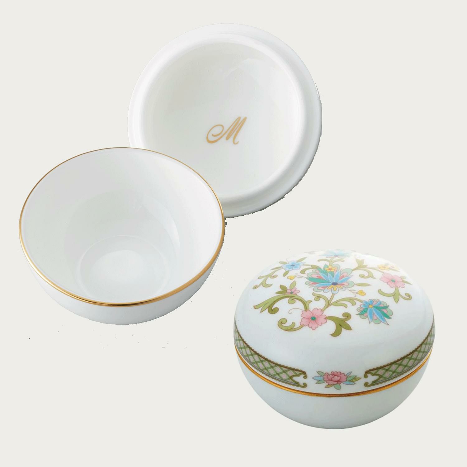 受注後 約1か月でお届け】ボンボニエール(イニシャル入り) ヨシノ