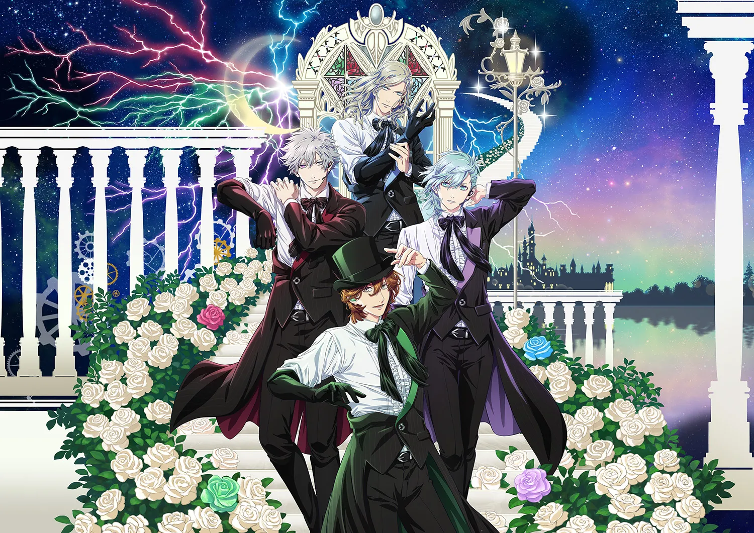 うたプリ タブナイ コマフィルム 寿嶺二 蘭丸 藍 カミュ うたプリ