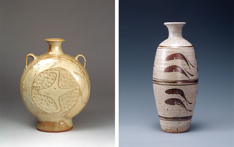 出西窯 古作 丸文土瓶 島根民藝 民芸 土瓶 バーナード・リーチ 濱田