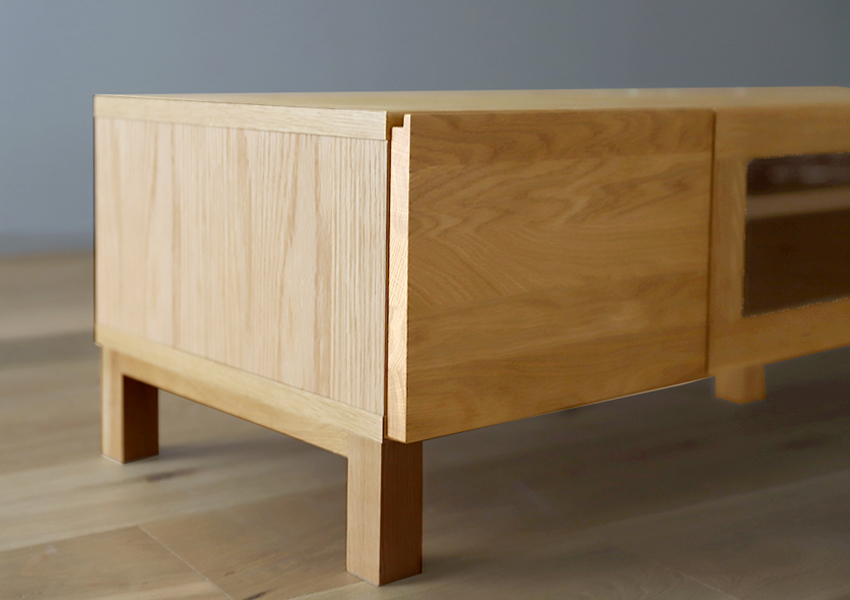 レッチェ 180TVボード OAK(W180×D44×H35cm)税込￥125,000 | 高野木工