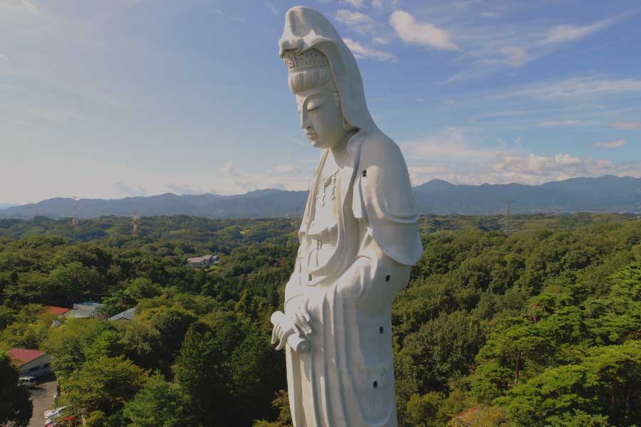 専用 極上 特大観音像 55cm 1821g 東け8-0104 ⭐︎げ 藤枝大観音（静岡