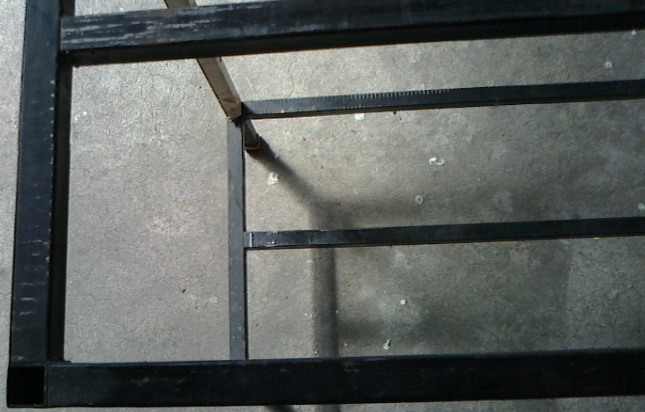 新高滝観魚園 / 鉄製アングル台 水槽台