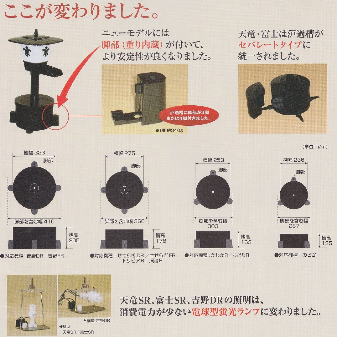 新高滝観魚園 / 【タカラ工業】ちどり R (照明あり)