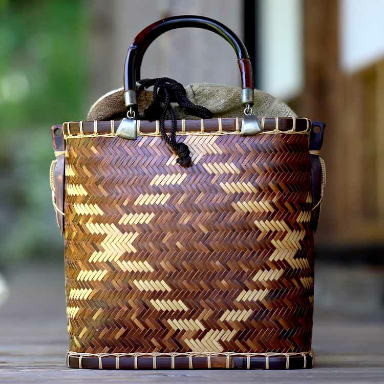 昭和レトロ 竹籠 竹かご 特大