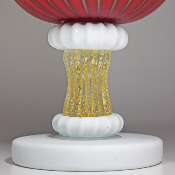 藤田喬平『手吹ヴェニス花瓶』 - 瀧屋美術 鎌倉の美術品専門店 販売・買取