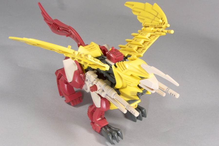 旧ゾイド バトルクーガー 組立済・シール付