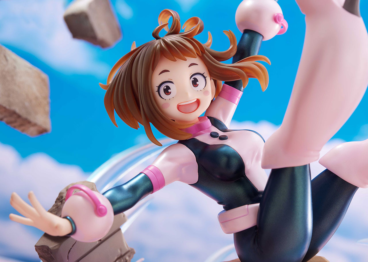 僕のヒーローアカデミア 麗日お茶子-Zero Gravity- 1/7スケール