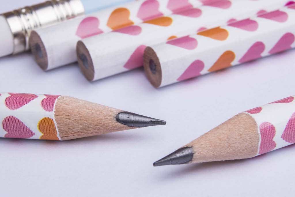 レトロ可愛い 台湾 利百代 天使印 香り付き鉛筆｜利百代小天使香水鉛筆