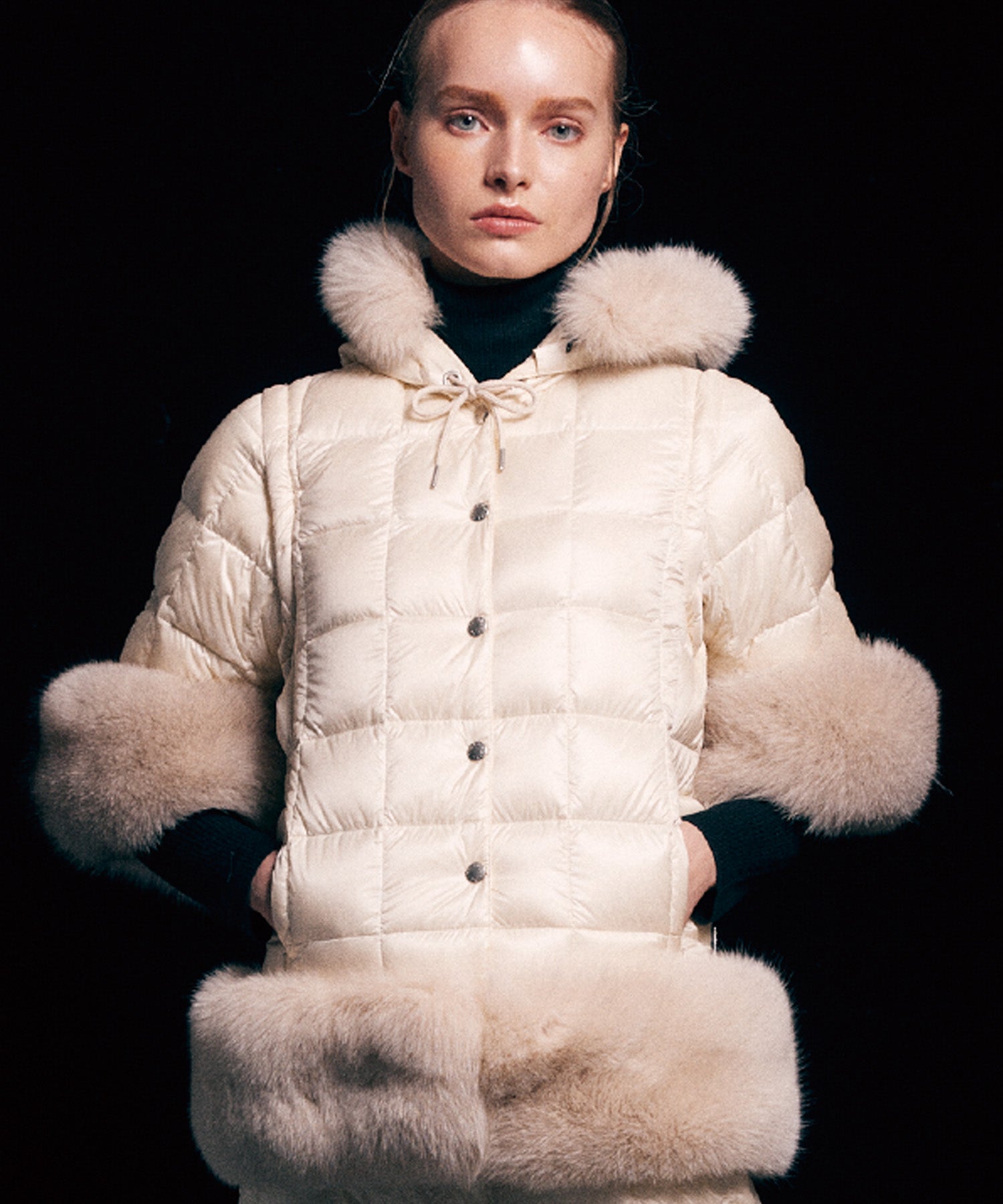 POP UP限定商品】ヨーロピアンフォックスファー 裾パーツ（EX-HEM