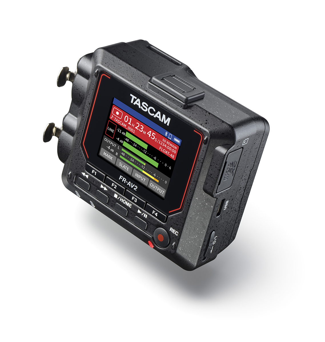 FR-AV2 | 32ビットフロート録音対応2chポータブルフィールドレコーダー