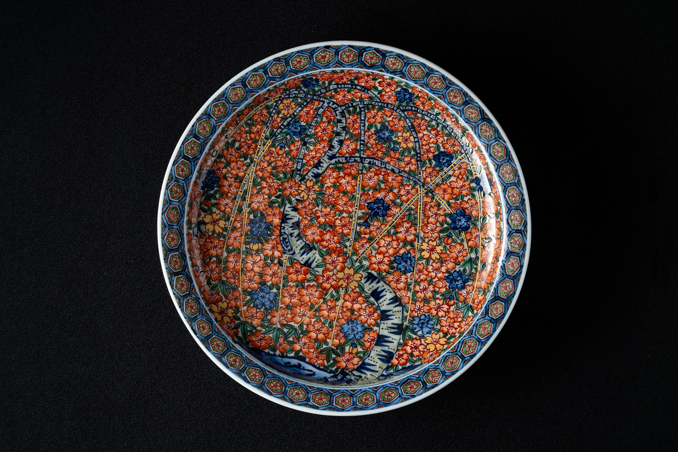 ☆ 村上玄輝作 魚藻網文 花入 ☆ 村上玄輝作 魚藻網文 花入 オンライン