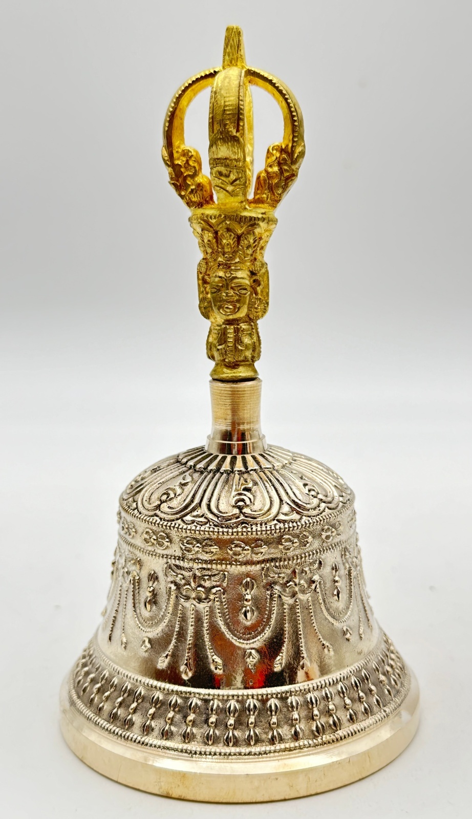 修縁堂】真鍮製 チベット式 五鈷杵 法器法具 修縁堂】