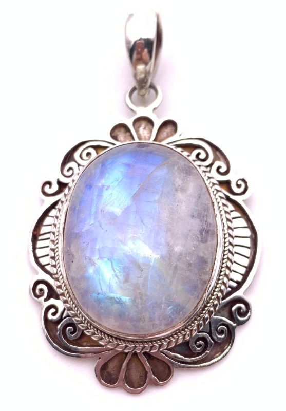 月の隕石入り ペンダントトップ (ムーンロック) 月隕石 月の隕石入り