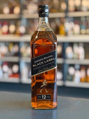 Johnnie Walker Black Label Scotch Whisky - 750ml Bottle : Target