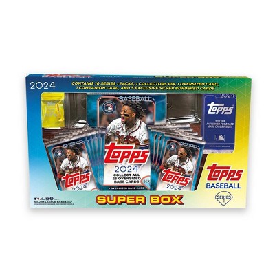 2024 Topps MLB Series One Baseball Trading Card Super Box : Target