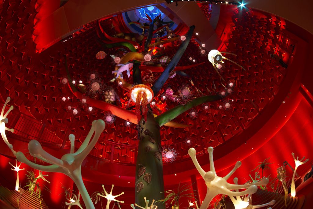 真作保証 岡本太郎 「憩い」 リトグラフ サイン有 万博太陽の塔制作 真