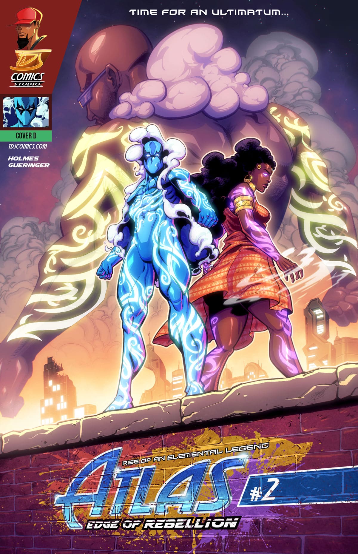 Atlas: Edge of Rebellion #2 HoloFoil Cover | TDJ Comics Studio